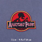 Bügelaufkleber - Schädel